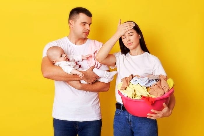 مشکلات رایج زوجین بعد از تولد فرزنشان